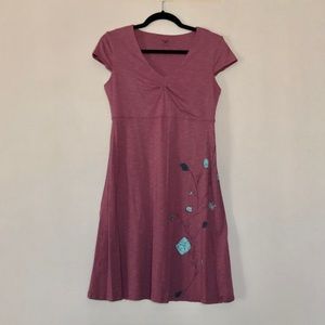 Toad&Co Rosemarie Dress Retro Print Small